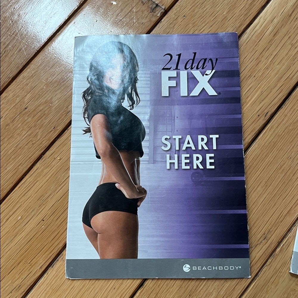 Beachbody 21 Day Fix Guides - Purple, Teal, Black Covers - Picture 2 of 4
